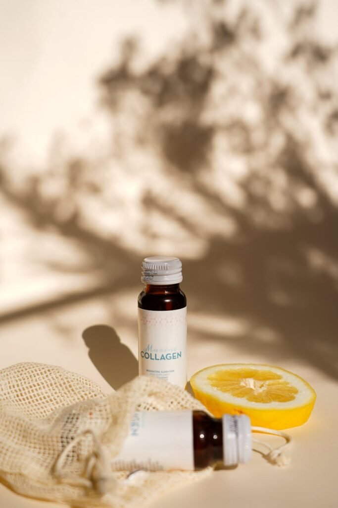 oil in bottle in sunlight